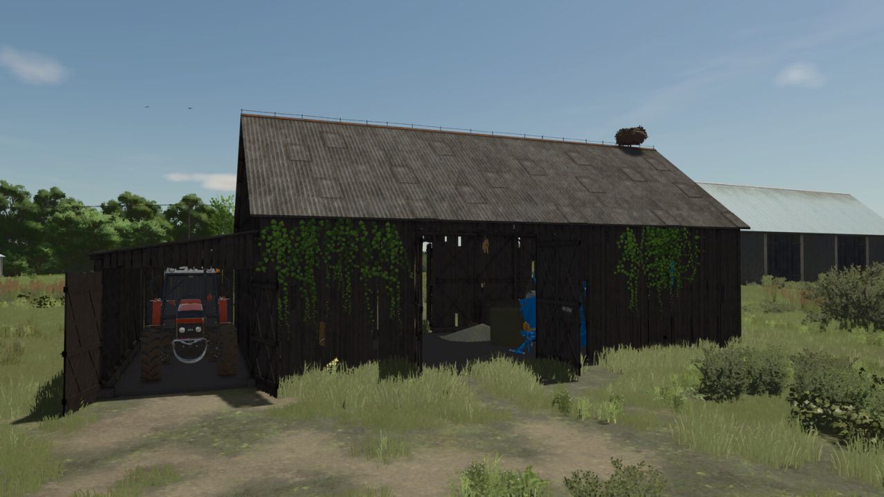 Polish Old Barn