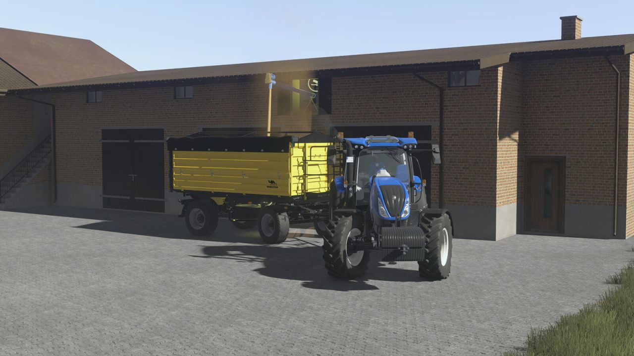 Polish Pigsty With Barn
