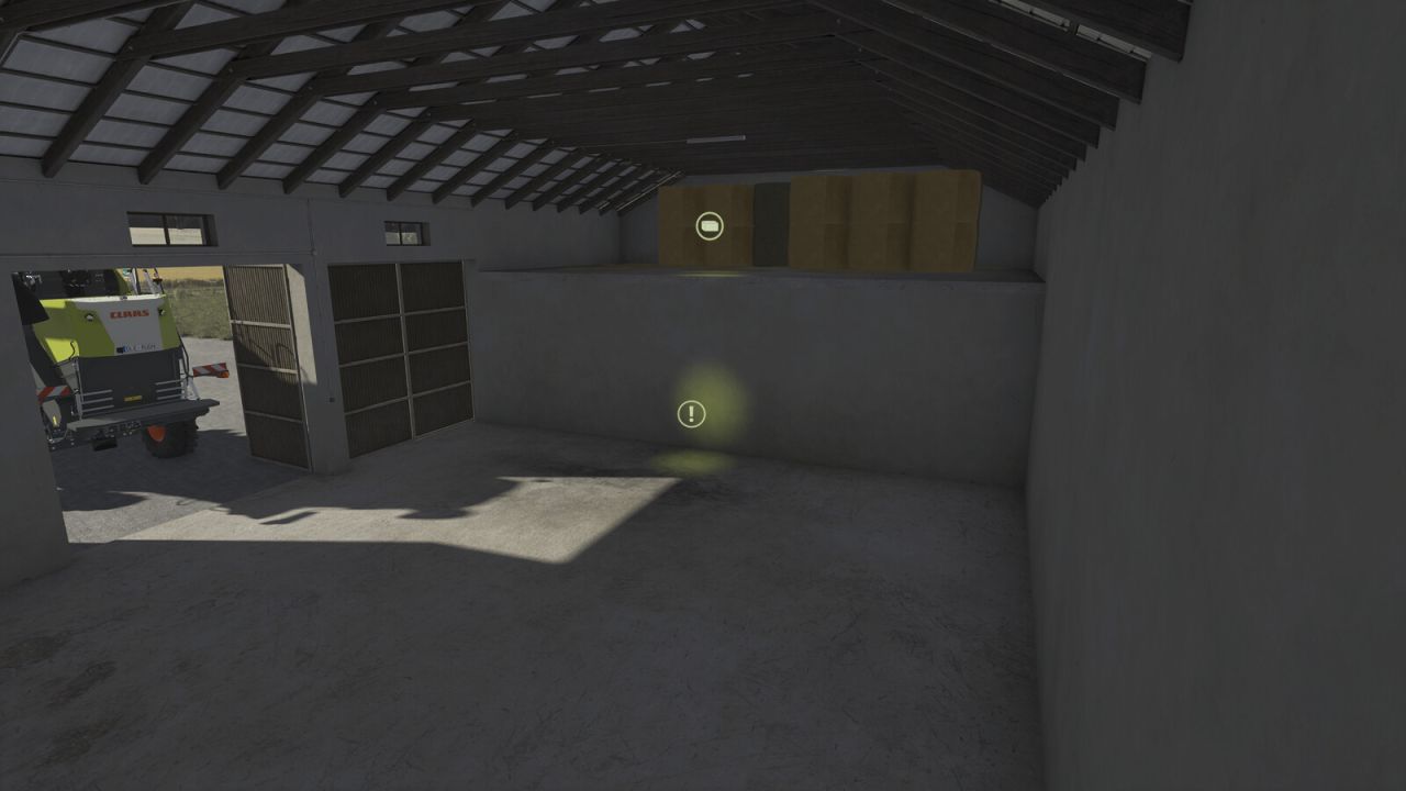Polish Pigsty With Barn