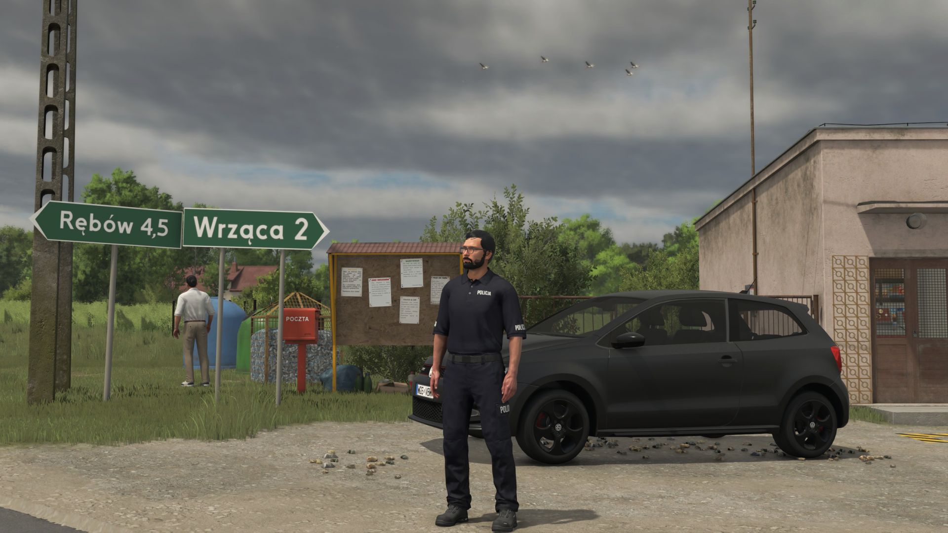 Pools politie-uniform