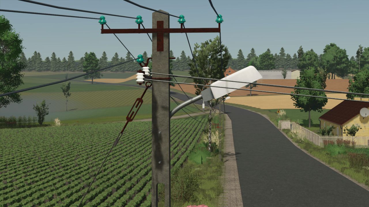 Paquete de postes de energía polacos (Prefab)