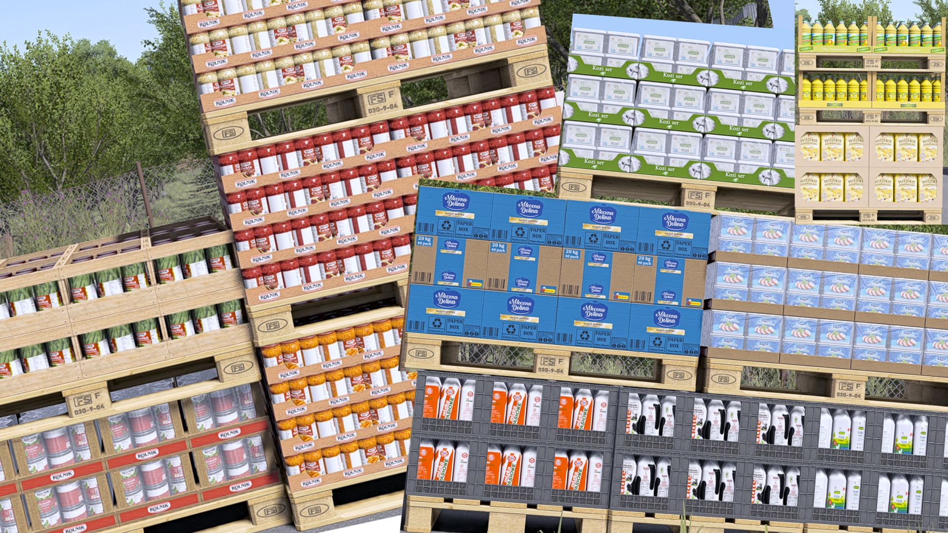 Polish products texture pack
