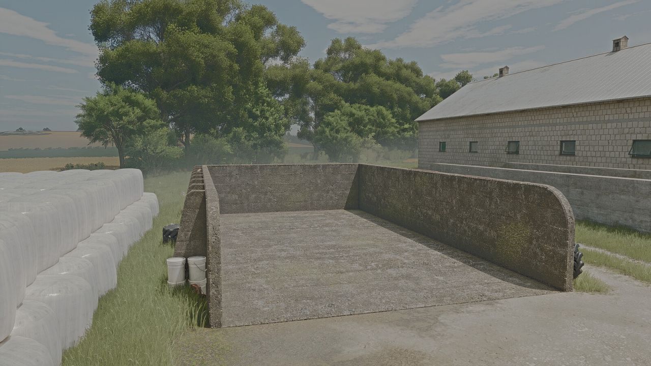 Silo de ensilado polaco