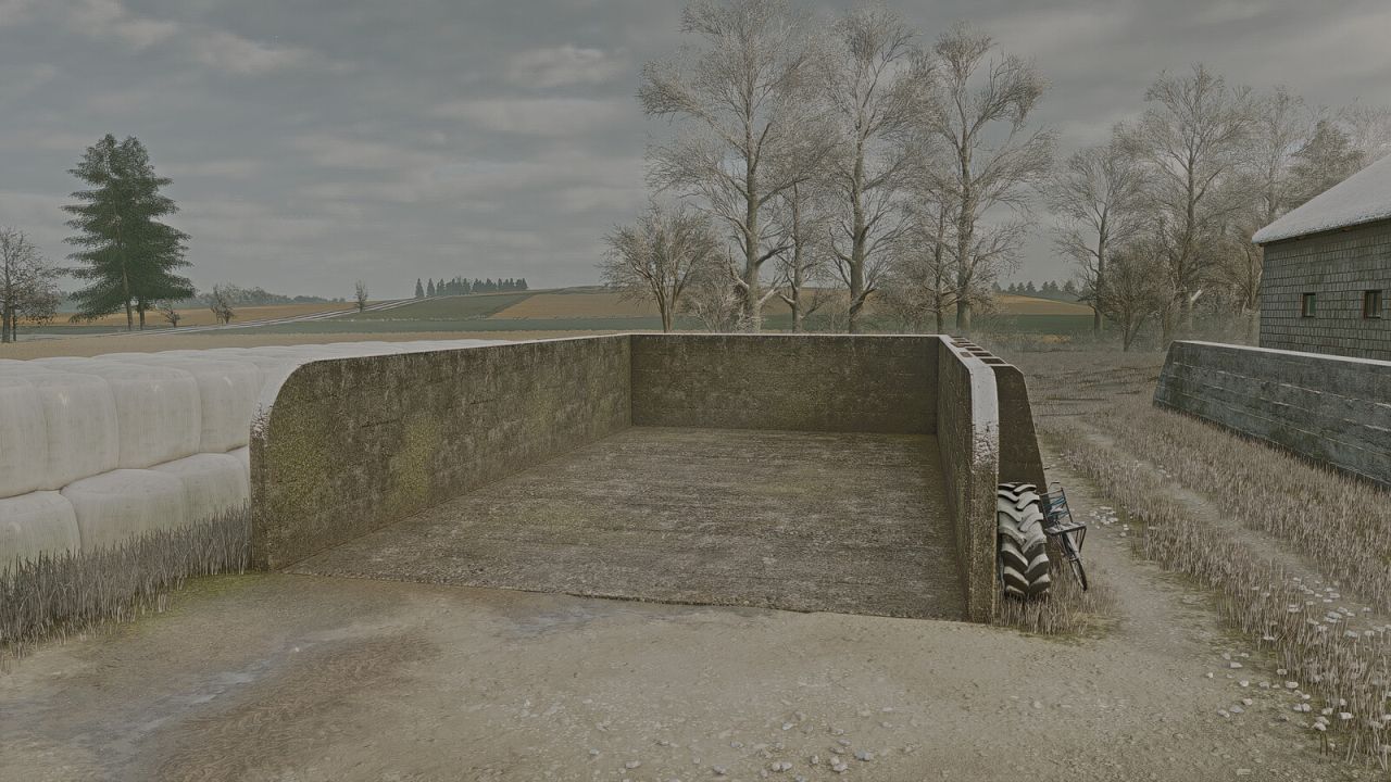 Silo de ensilado polaco