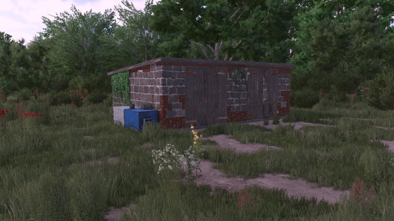 Poolse kleine garage