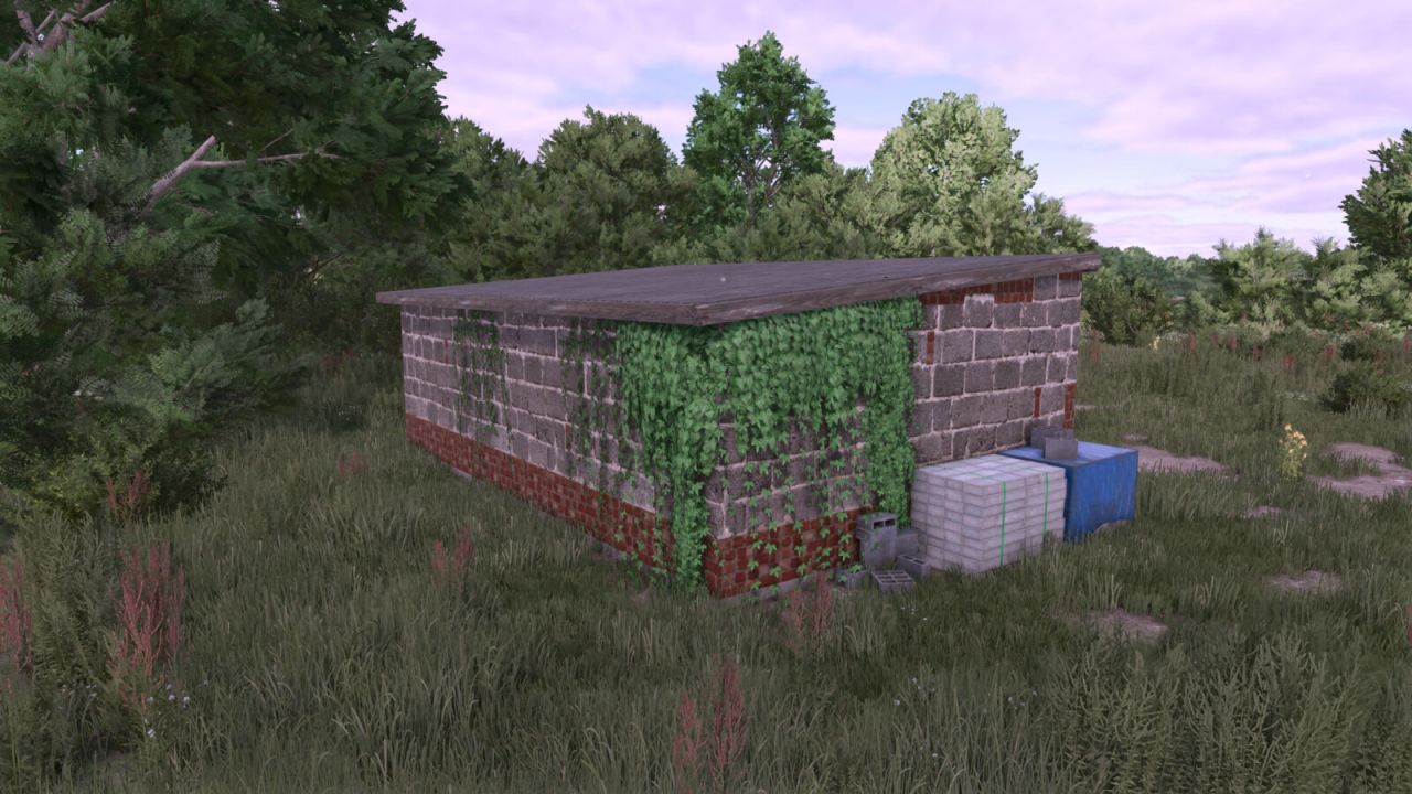 Poolse kleine garage