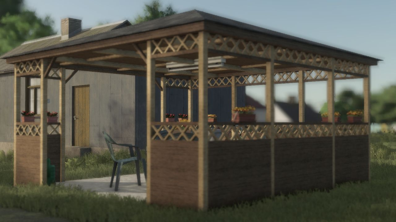 Gazebo de style polonais