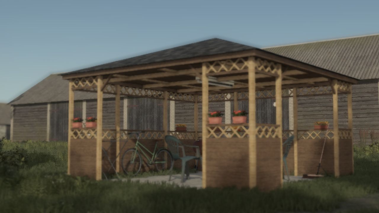 Gazebo de style polonais