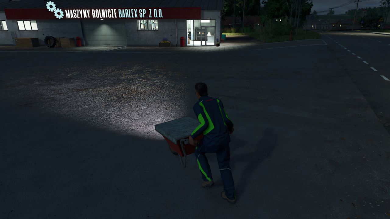 Carrinho de mão soldado polonês