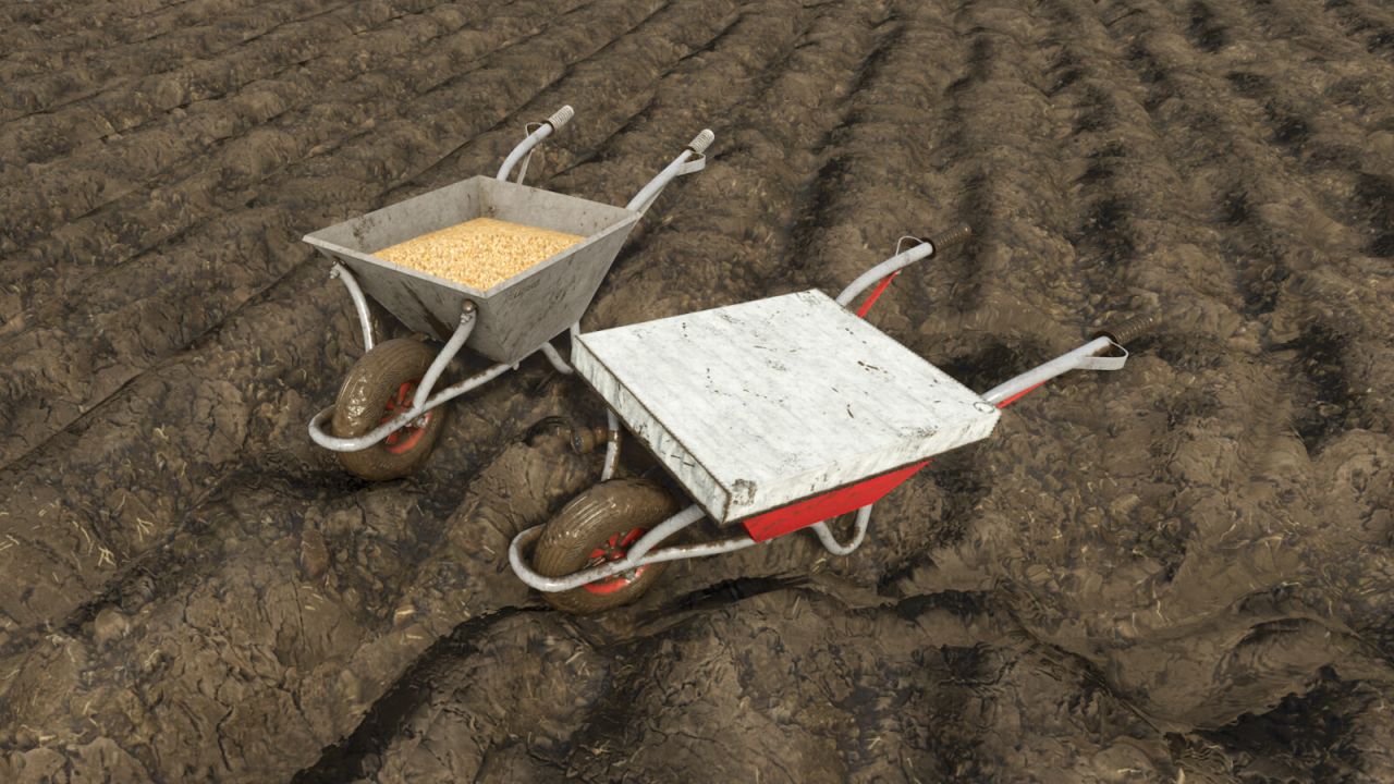 Carrinho de mão soldado polonês