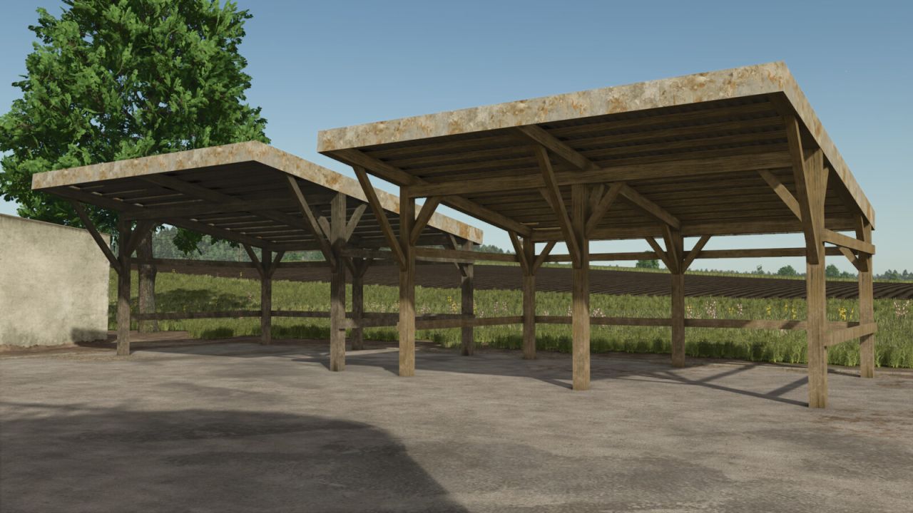 Capannone in legno polacco