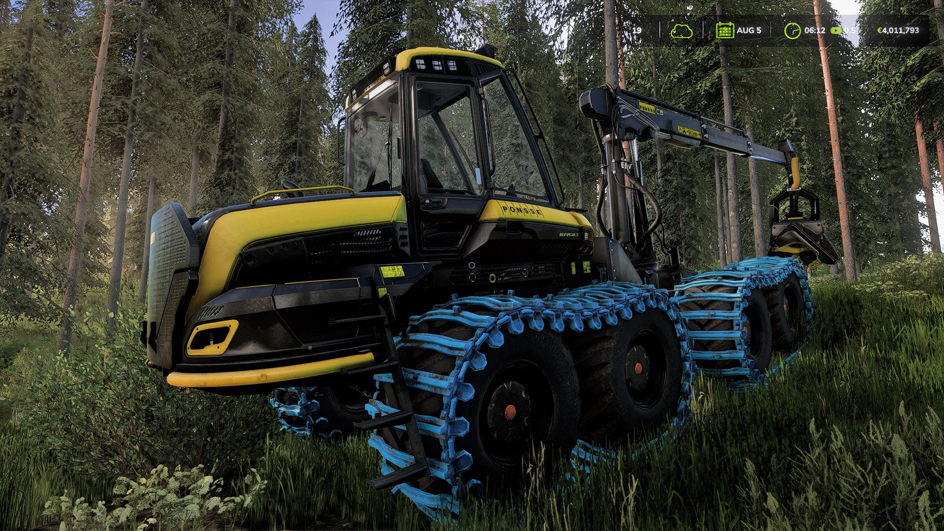 Ponsse Ergo 8w Harvester H8
