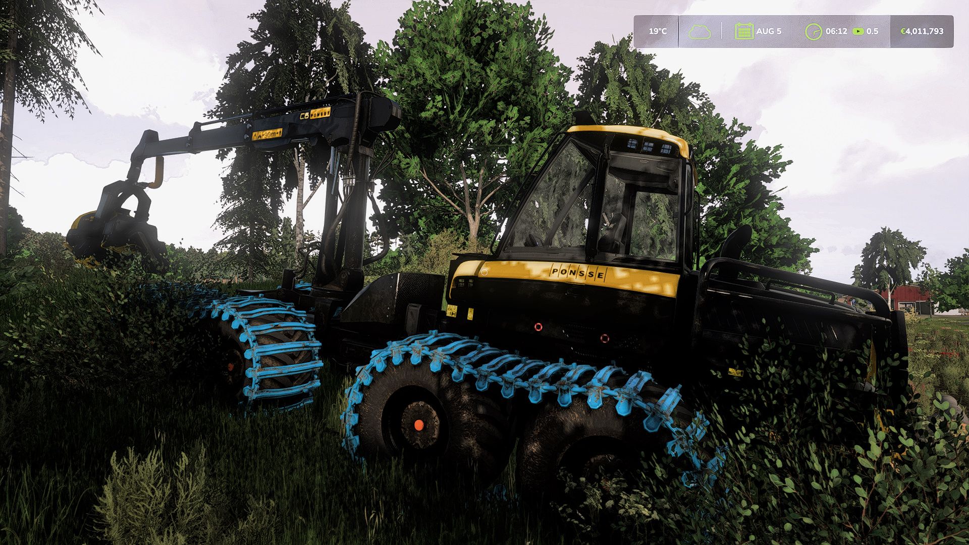 Ponsse Ergo 8w Harvester H8