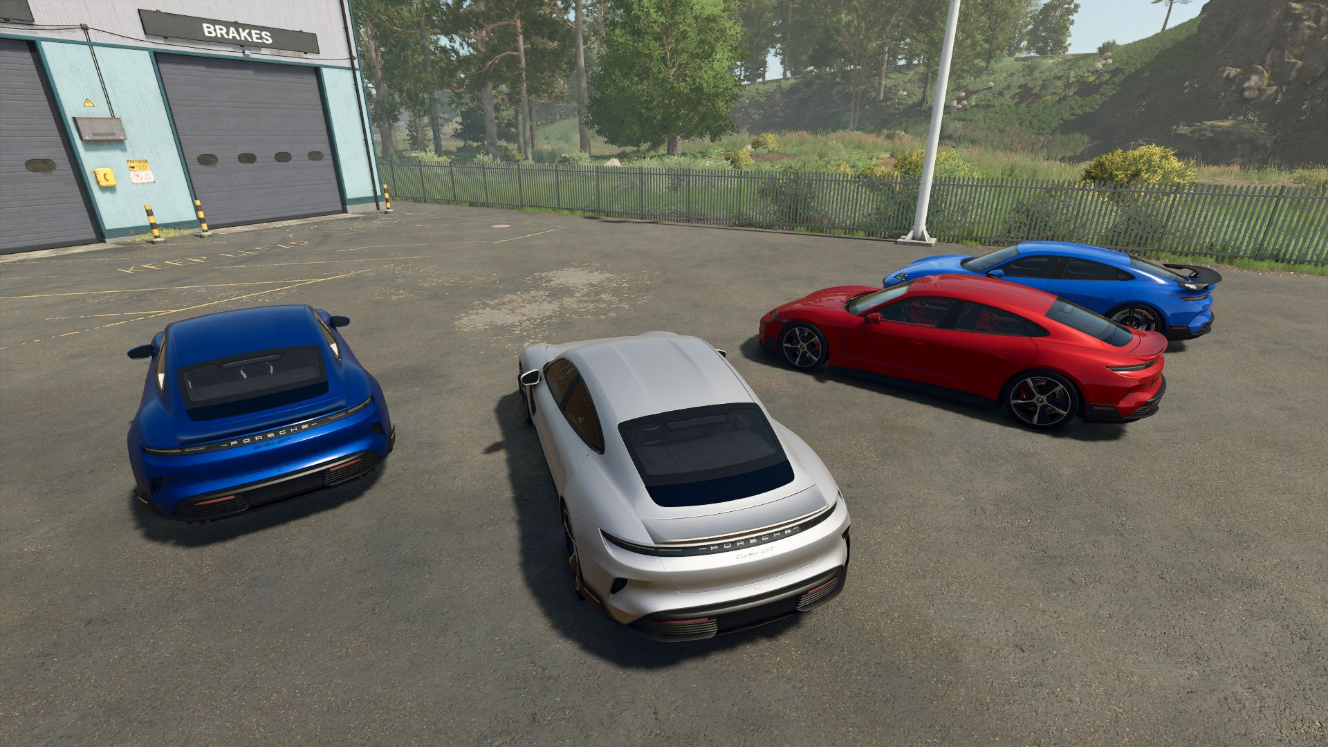 Porsche Taycan 2025