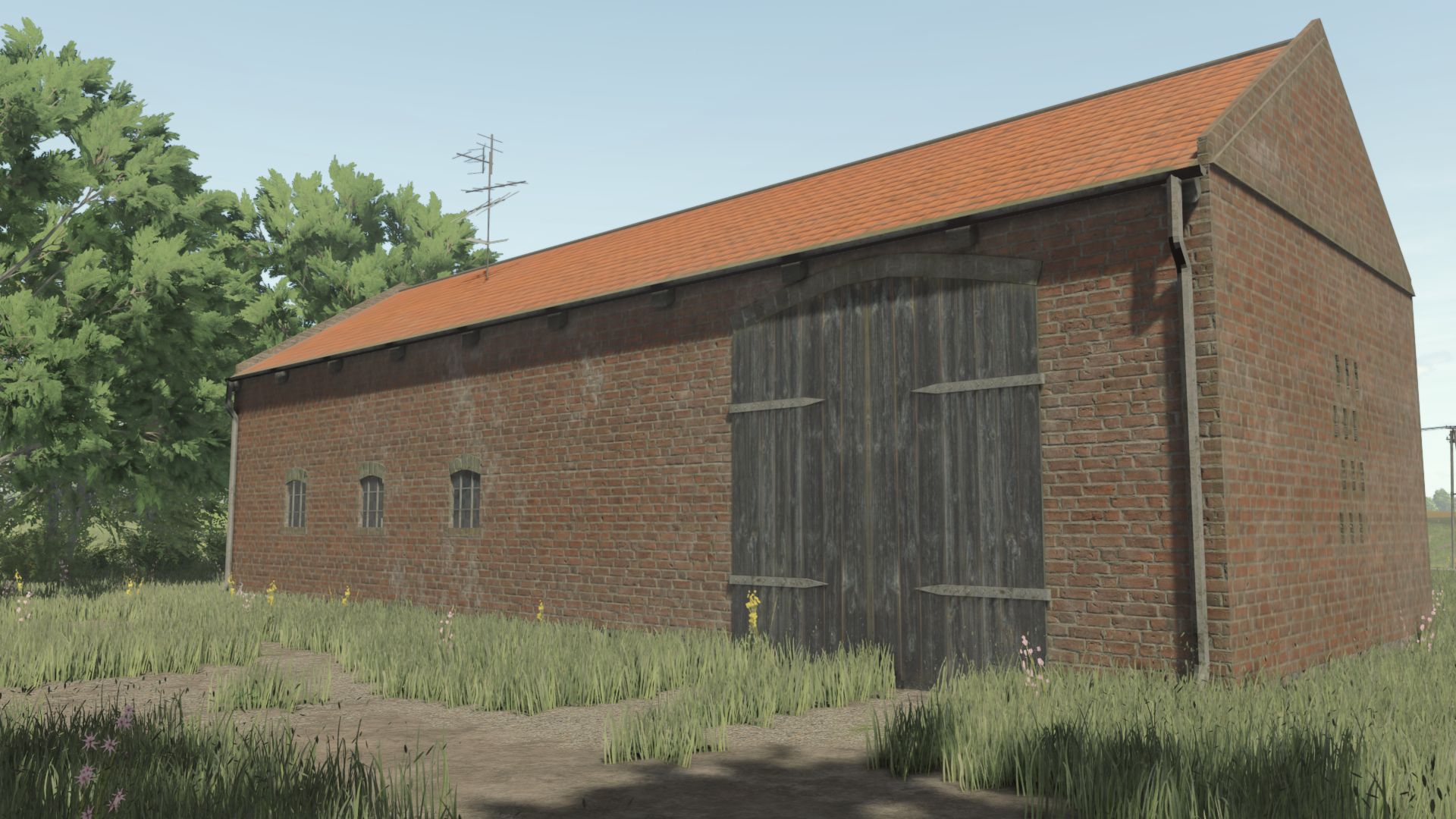 Post German Barn
