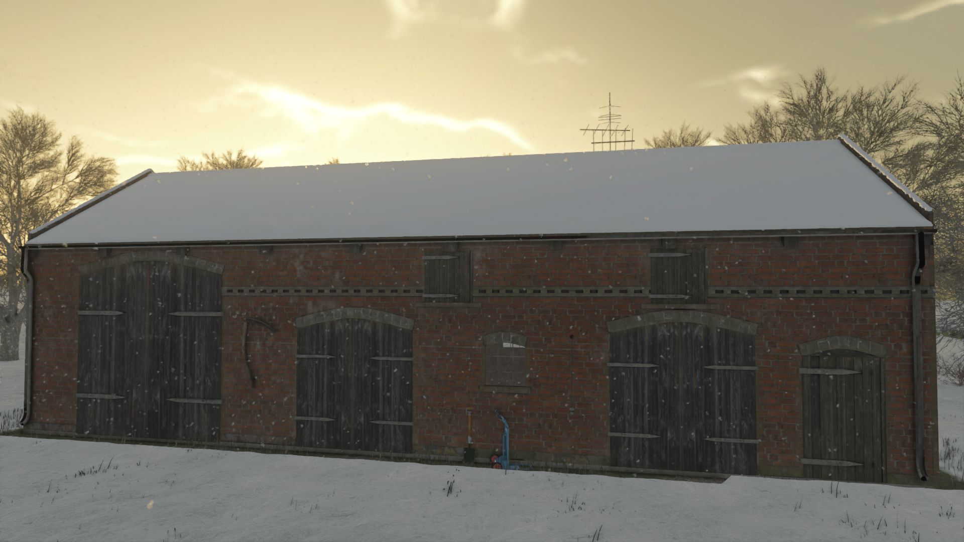 Post German Barn