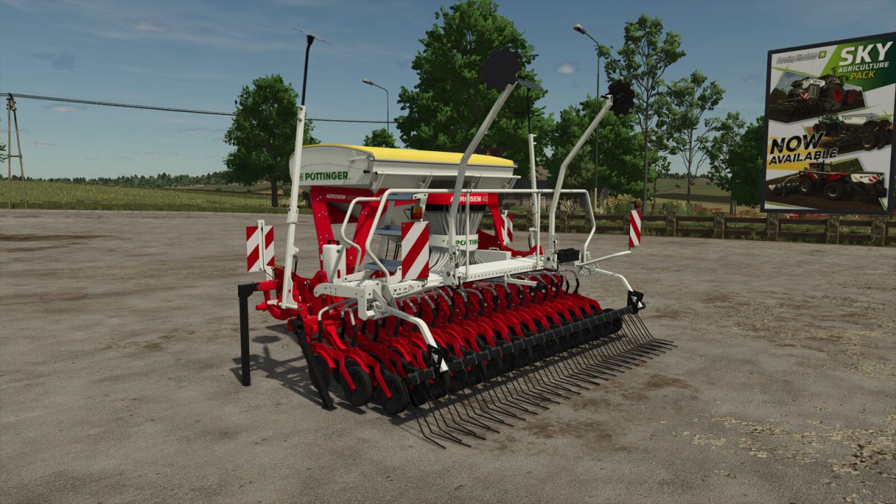 Pöttinger FOX 400 D + AEROSEM 4002