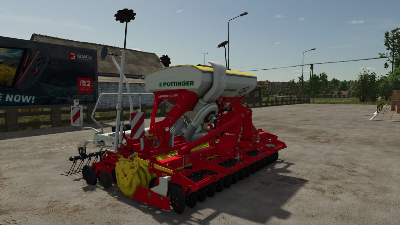 Pöttinger FOX 400 D + AEROSEM 4002