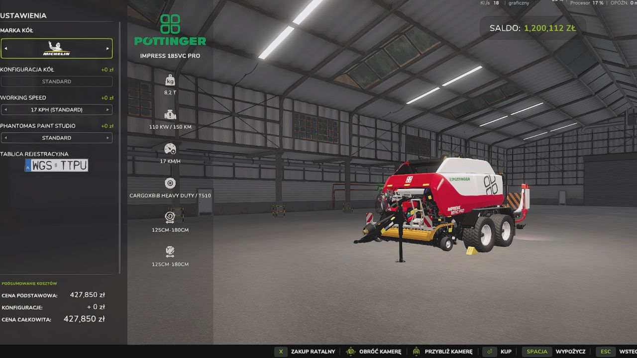 Pöttinger IMPRESS 185 VC Pro