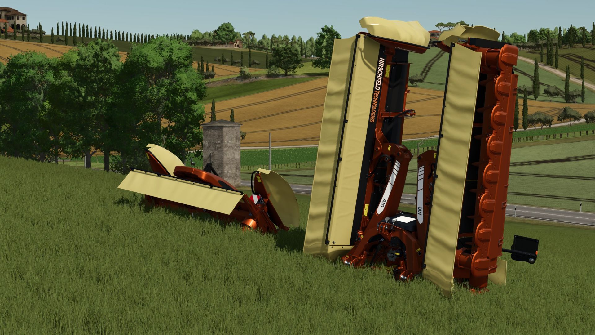 Pöttinger çim biçme makinesi