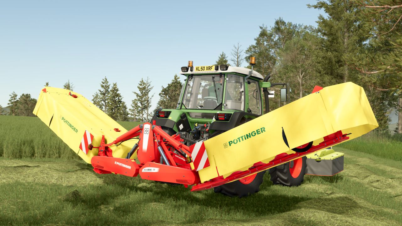 Pakiet motylków Pöttinger NOVADISC