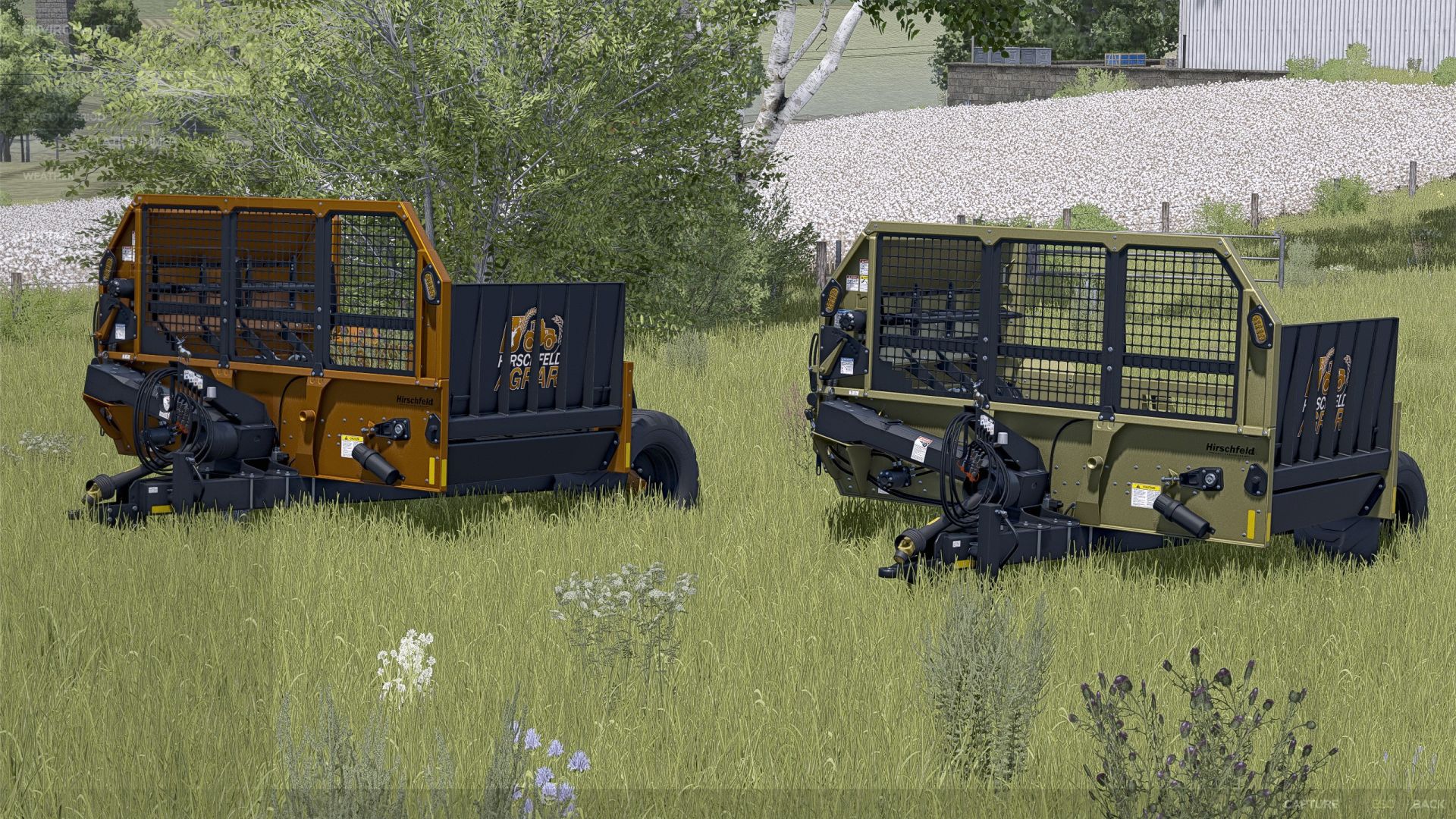 Preader from Elmer – Hirschfeld Edition with automatic bale pickup