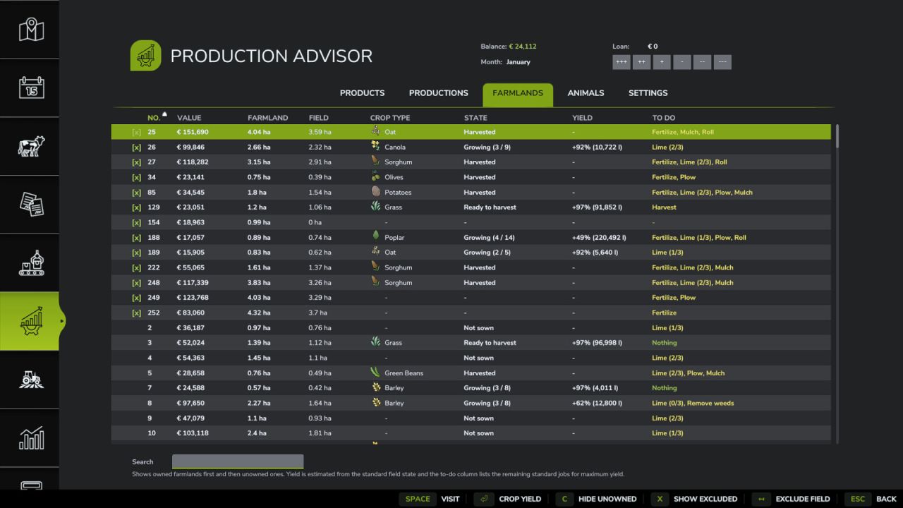 Production Advisor
