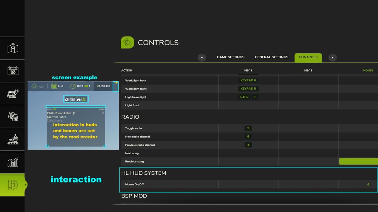 Production Info Hud FS25 thumbnail 3
