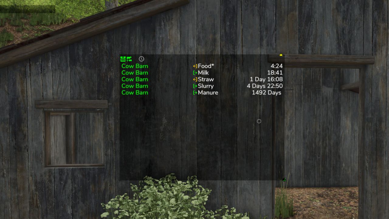 Production Info Hud FS25 thumbnail 2