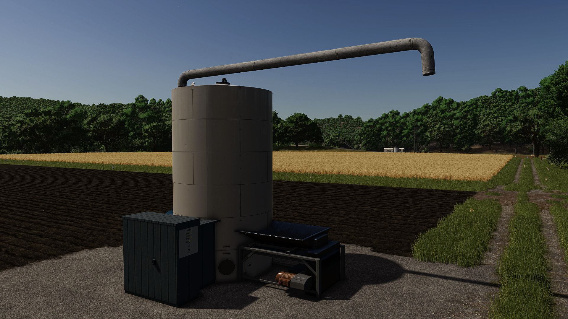 Production of feed for pigs