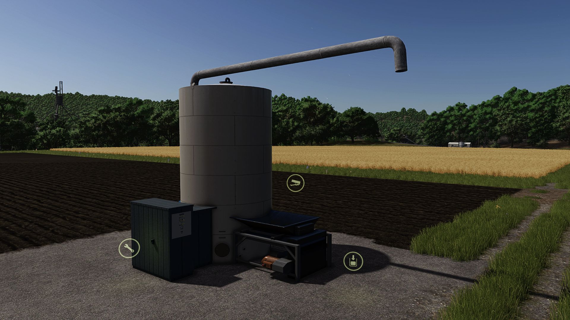 Production of feed for pigs