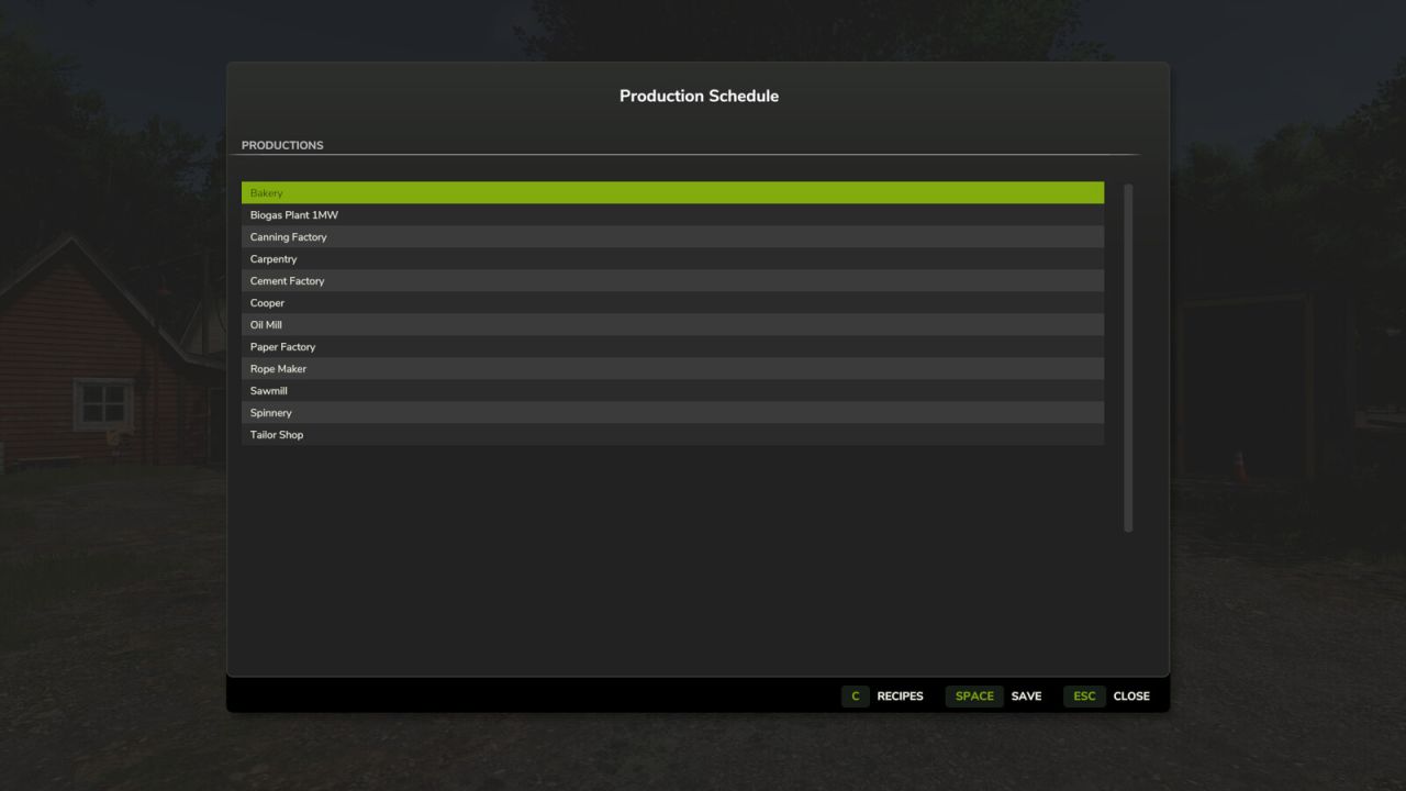 Cronograma de produção