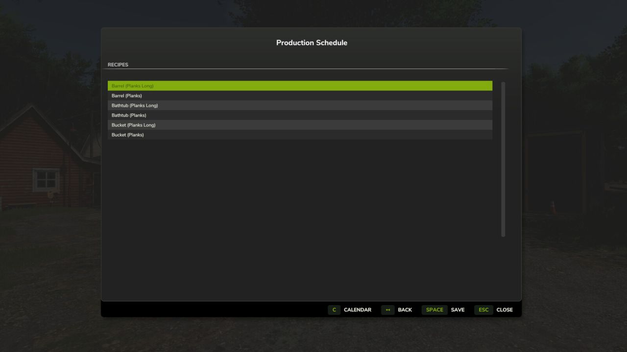 Cronograma de produção