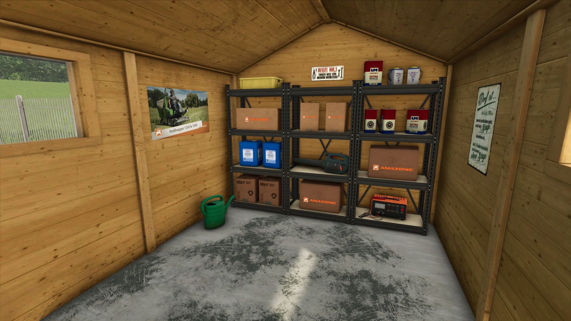 Profihopper Garage