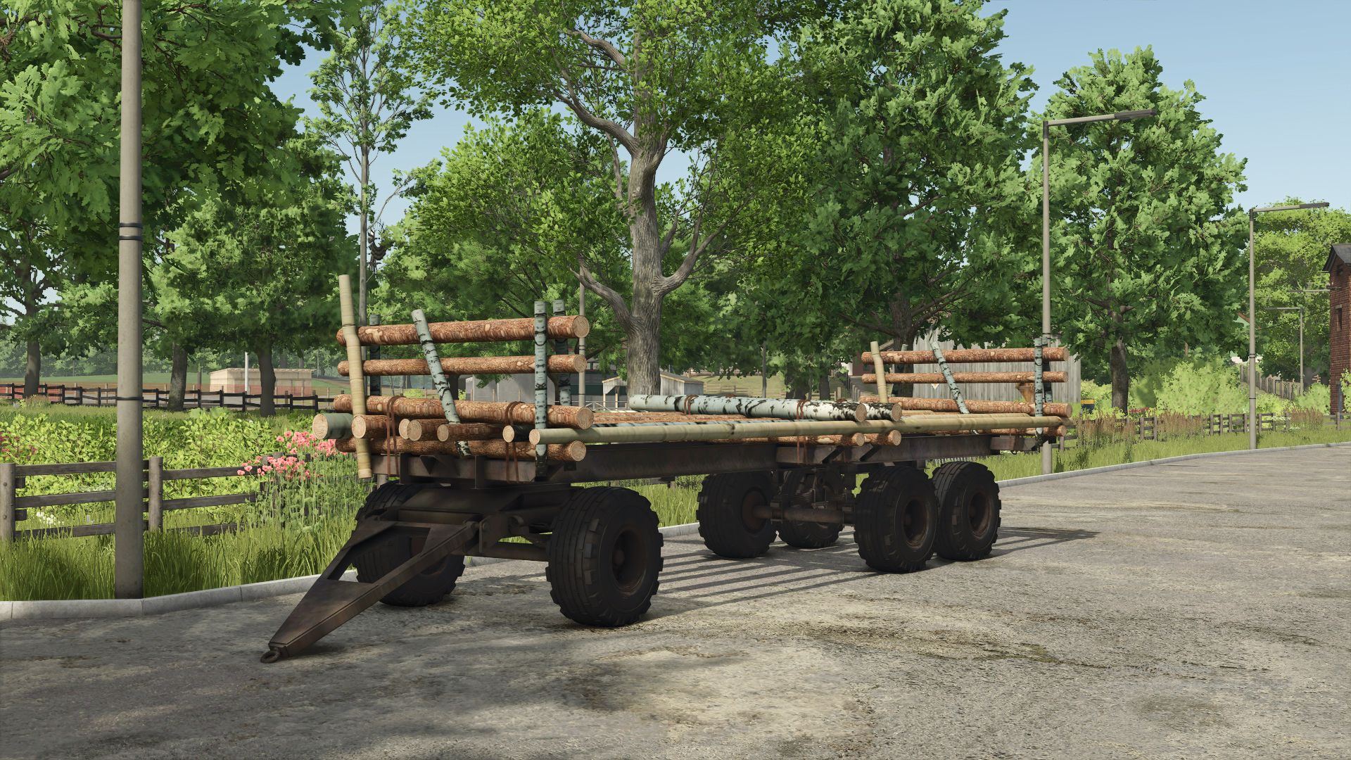 PTS bale trailer