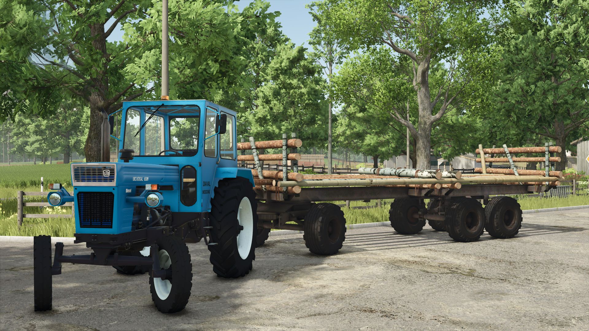 PTS bale trailer