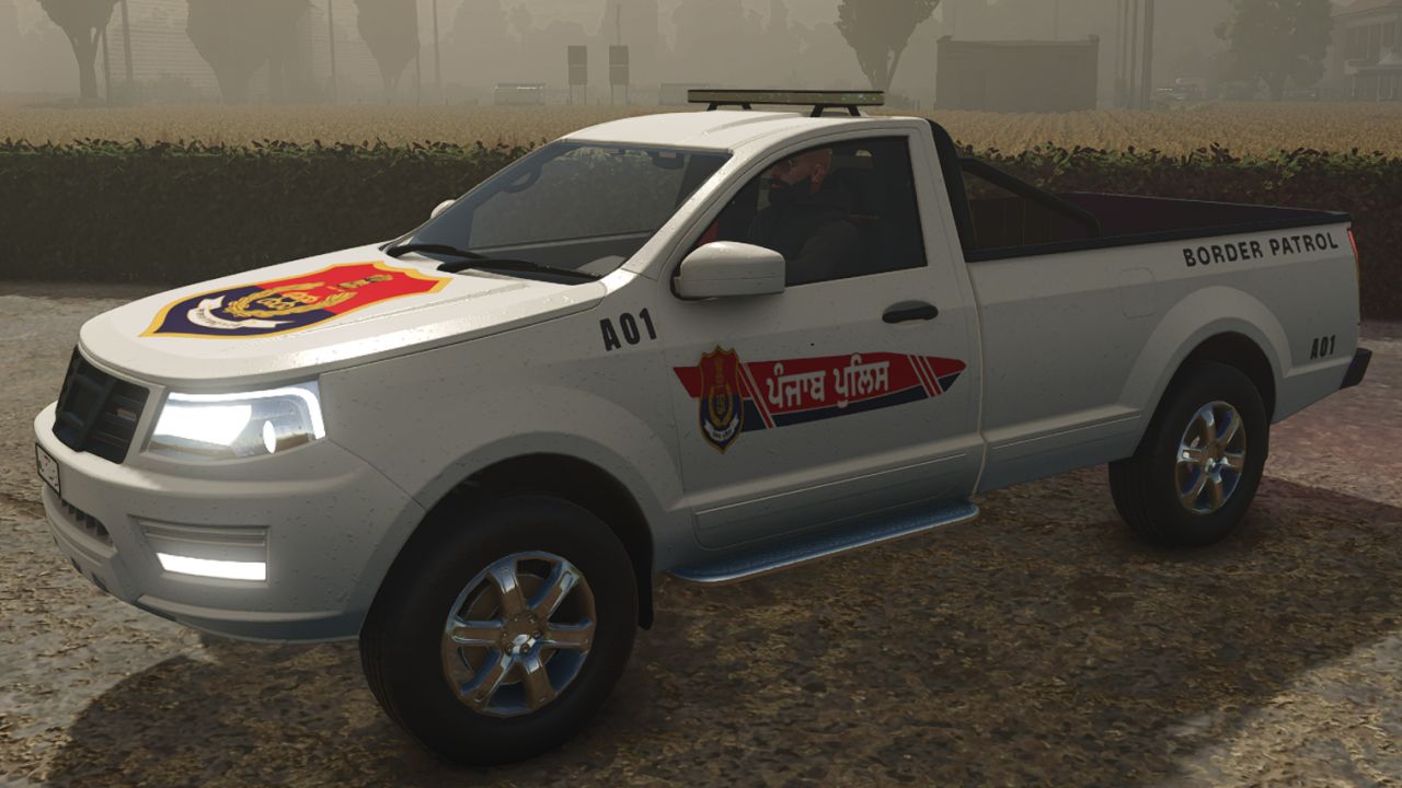 Punjab Police Car