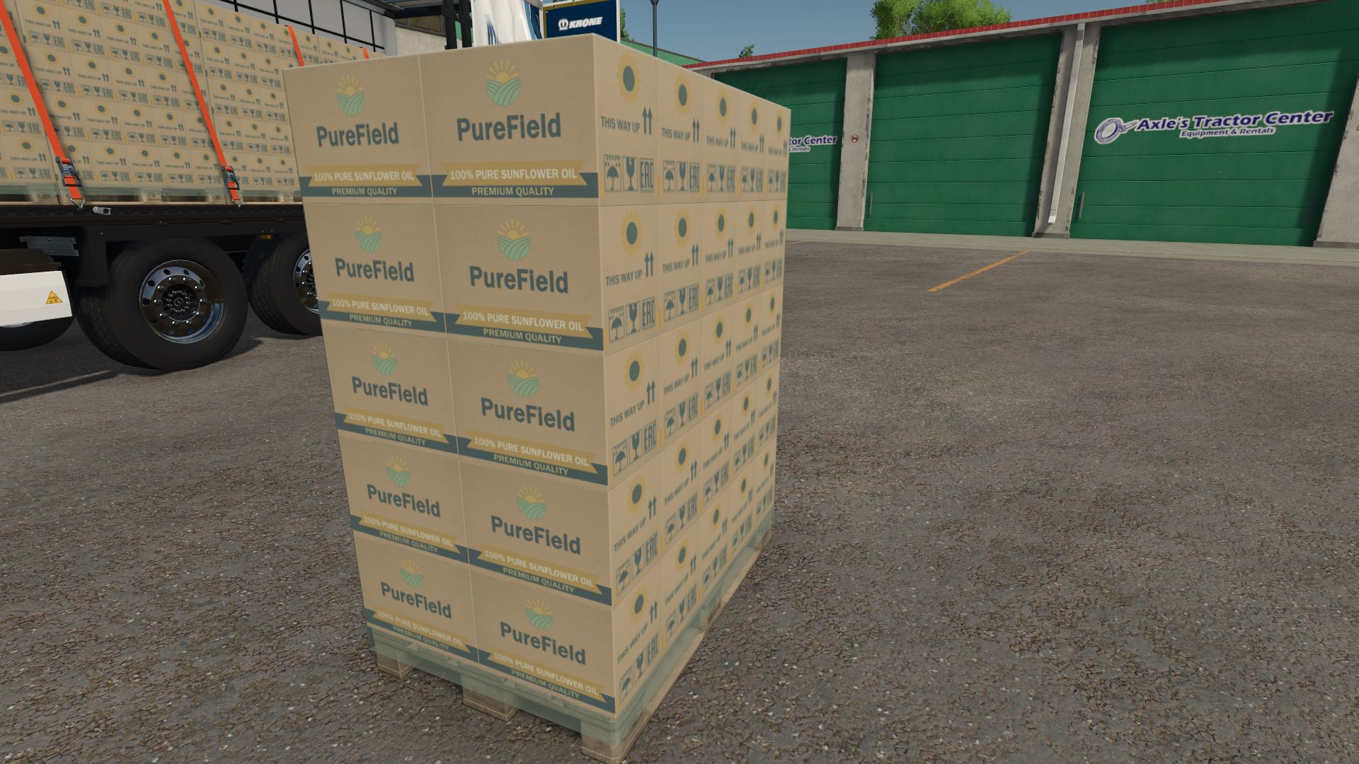 PureField Sunflower Oil pallet