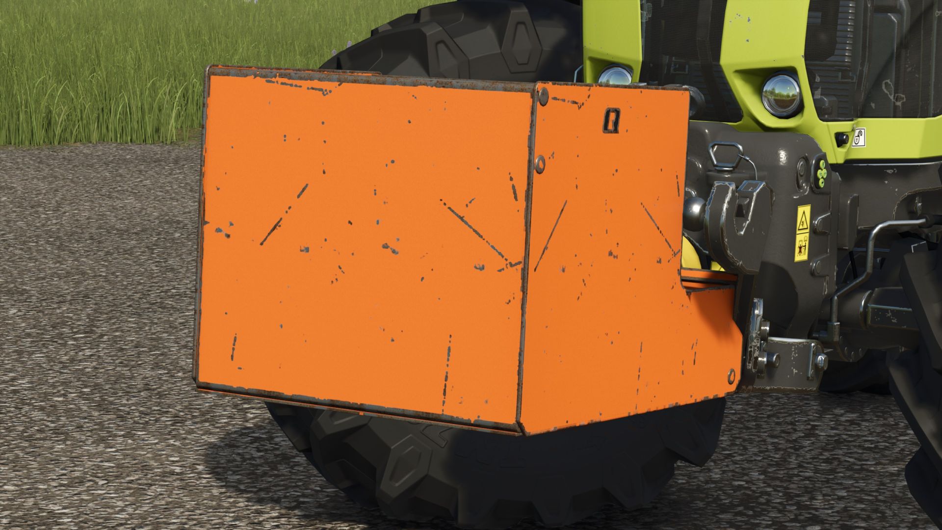 Quicke Ballast Box 800 Rust Edition