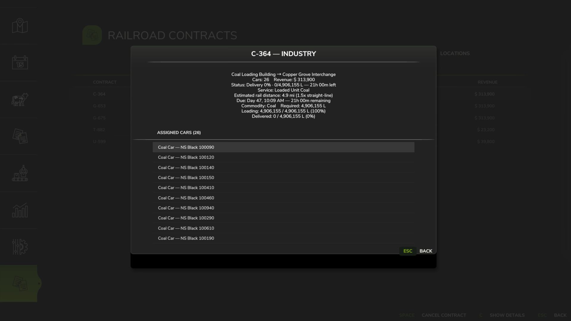 Railroad Contracts