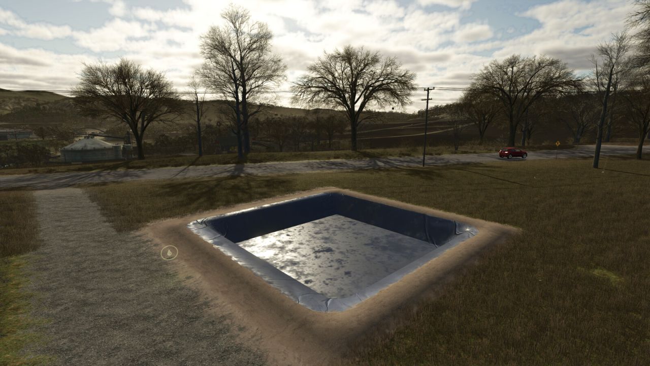 Bassin De Récupération D'eau De Pluie Et De Neige