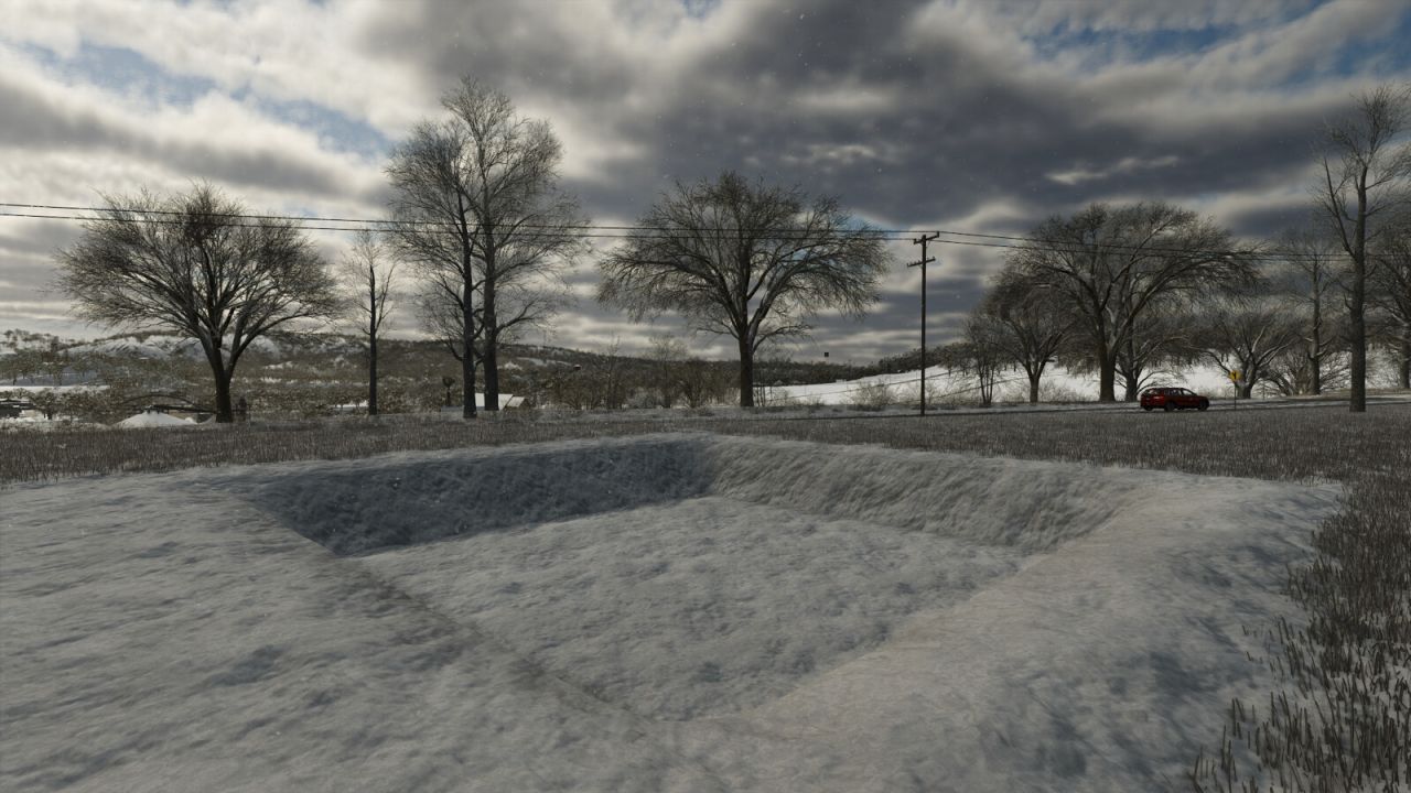 Bassin De Récupération D'eau De Pluie Et De Neige