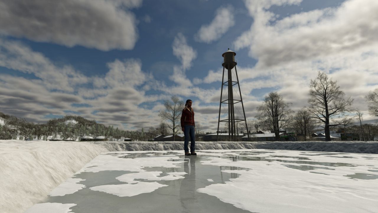 Bassin De Récupération D'eau De Pluie Et De Neige