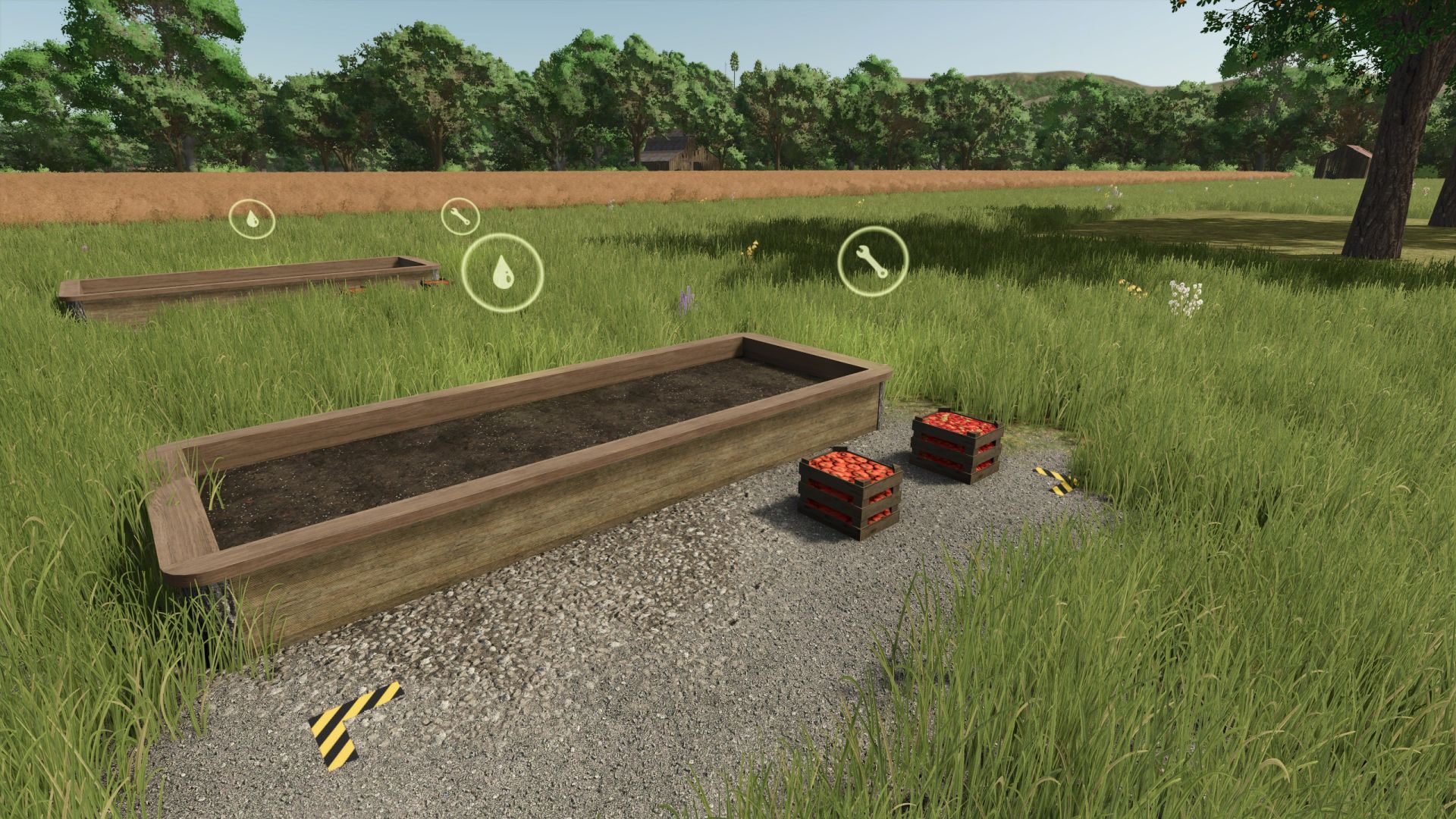 Raised beds