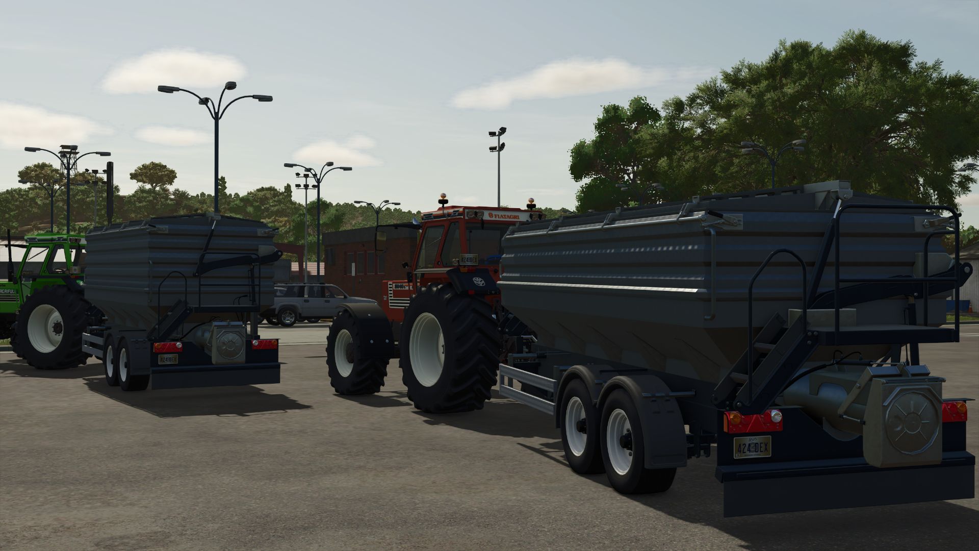 Randazzo 2-axle grape trailer
