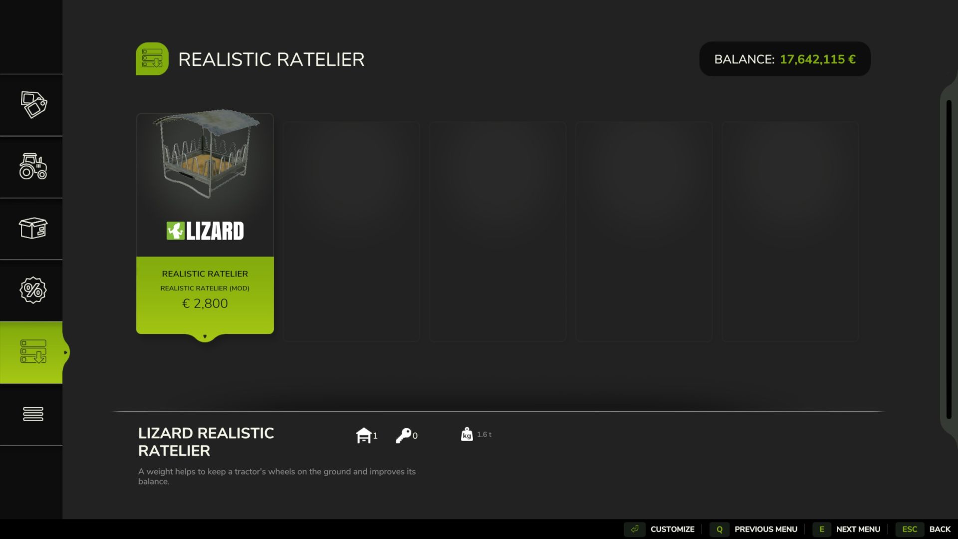 RATELIER AGRIMAX