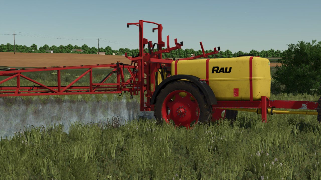 Rau 2700L Tank Tracciato