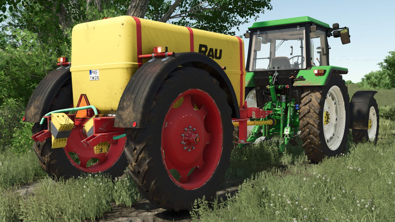 Rau 2700L Tank Tracciato