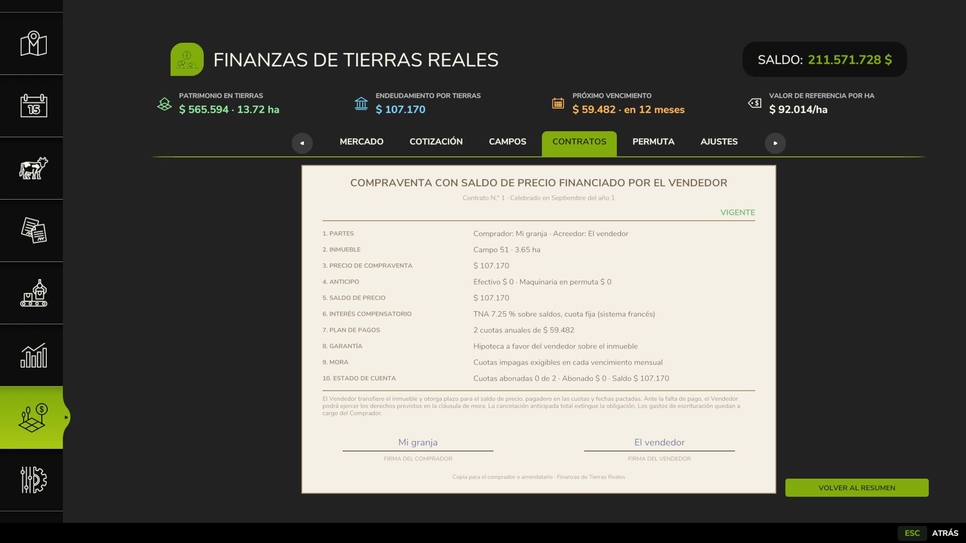 Real Land Finances