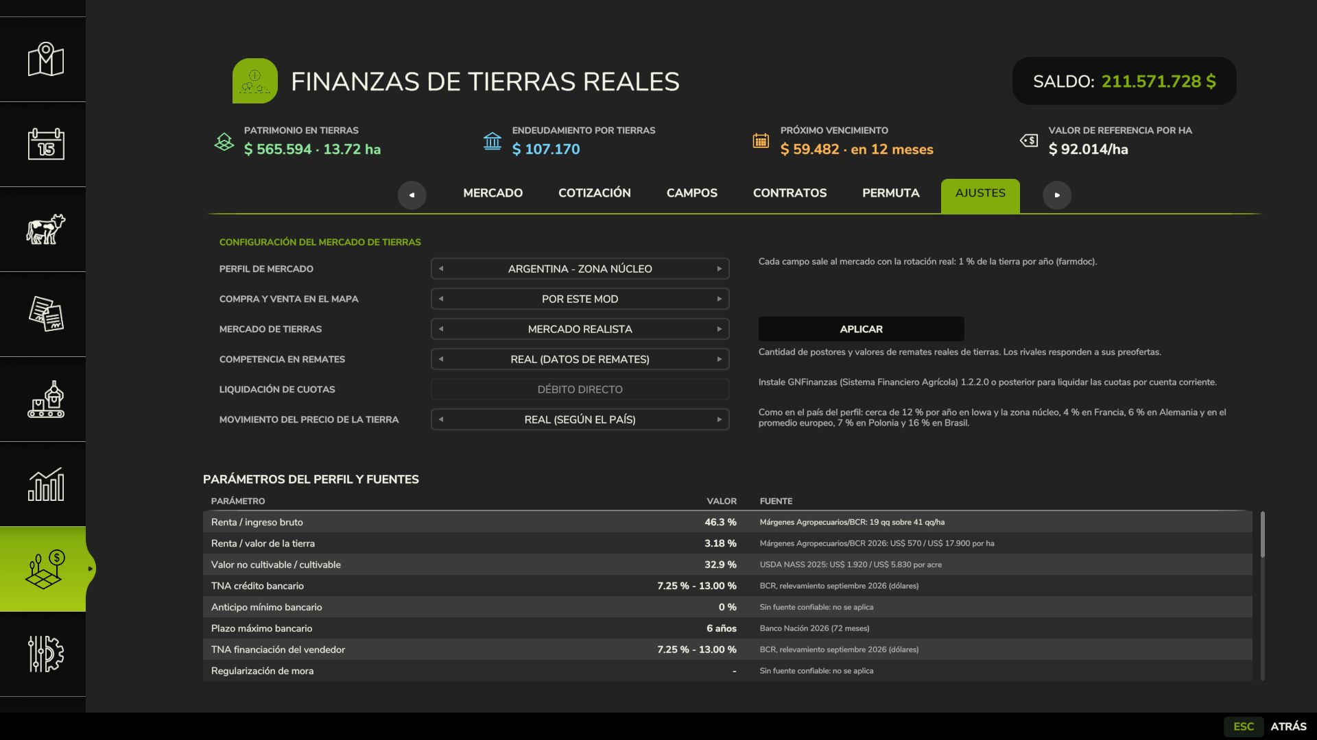 Real Land Finances
